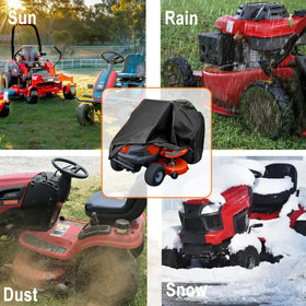 YONQIFON Outdoors mower cover with storage bag for easy transport