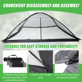 Yoojahow UV-resistant mesh highlights durable, breathable protection for pond life