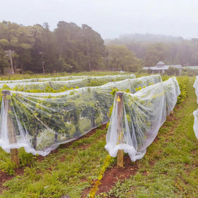 Yoojahow versatile mesh guards orchards, balconies, and ponds from birds and insects