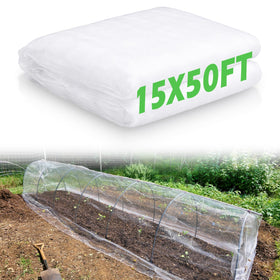 Yoojahow white pest barrier lets light through while defending crops