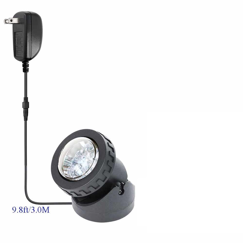 Yoosuml low-voltage 5V design keeps ponds safer for aquatic life.