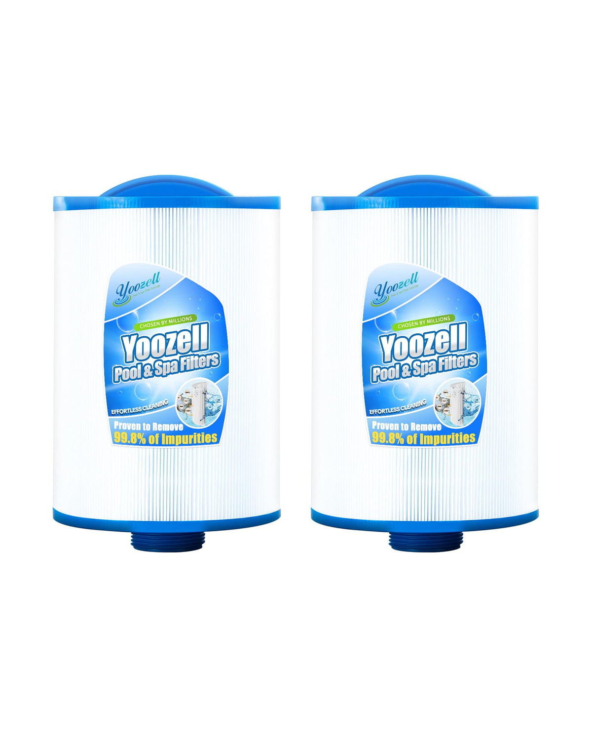 Yoozell 5CH-35 filter cap top for easy replacement