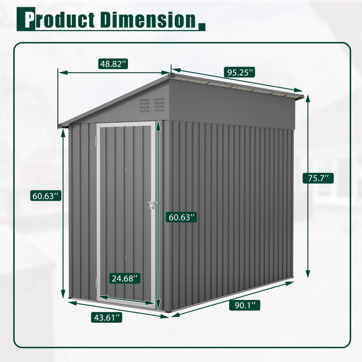 YOPTO floor frame detail, protects against ground moisture.