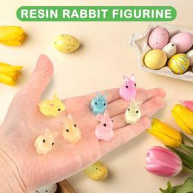 YOSINXU seven-color glow bunny for playful Easter displays