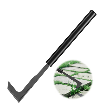 YOSN crack weeder with long handle for easy sidewalk weed removal