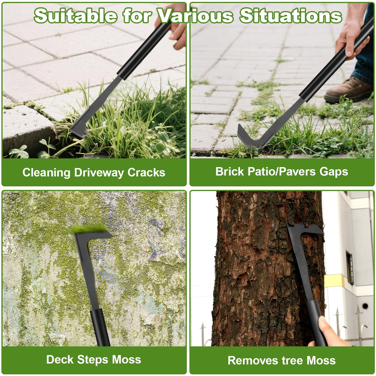YOSN multi-functional garden tool performing tasks with precision