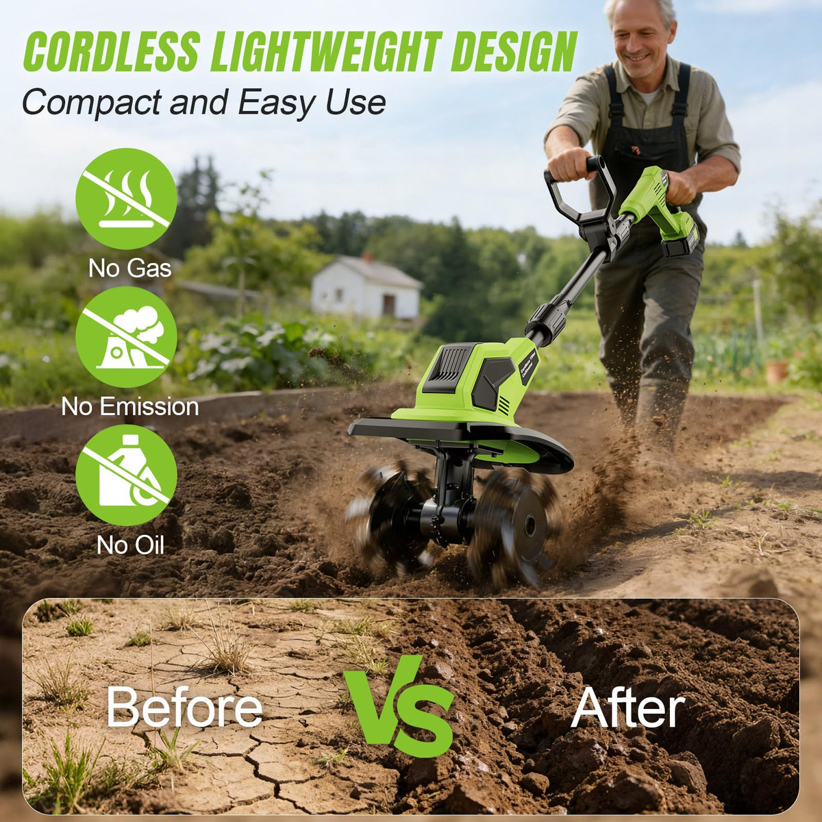 Yospinber ergonomic handle highlights comfortable use during long sessions