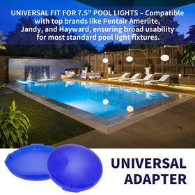 YOSUPV clip-on pool light lens enabling quick upgrades