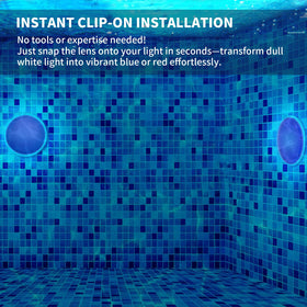 YOSUPV durable lens material for long-lasting underwater use
