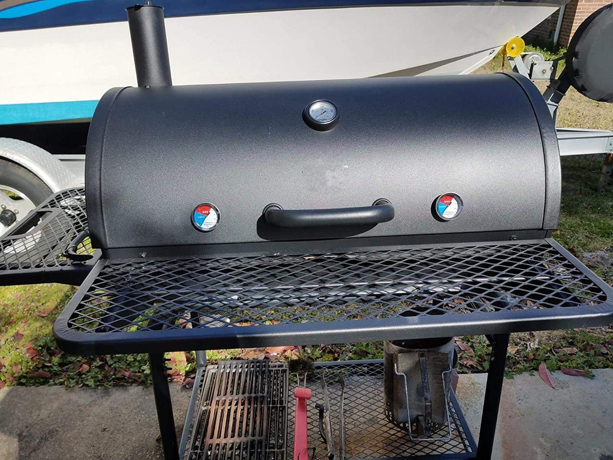 YOTOM smoker-ready thermometer for consistent temps in pit cooking.