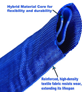 YOTOO flexible hose resists kinking and works in extreme temperatures.