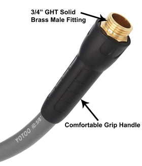 YOTOO rubber washer detail emphasizes leak-free connections for reliable watering sessions.