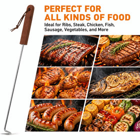 YOUEON durable steel grill tool designed for frequent outdoor use.