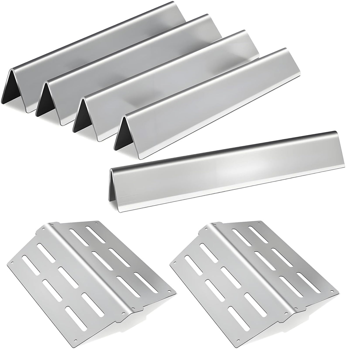 YOUFIRE Genesis flavorizer bar 17.5-inch front view, durable stainless steel for lasting flavor