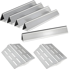 YOUFIRE Genesis flavorizer bar 17.5-inch front view, durable stainless steel for lasting flavor