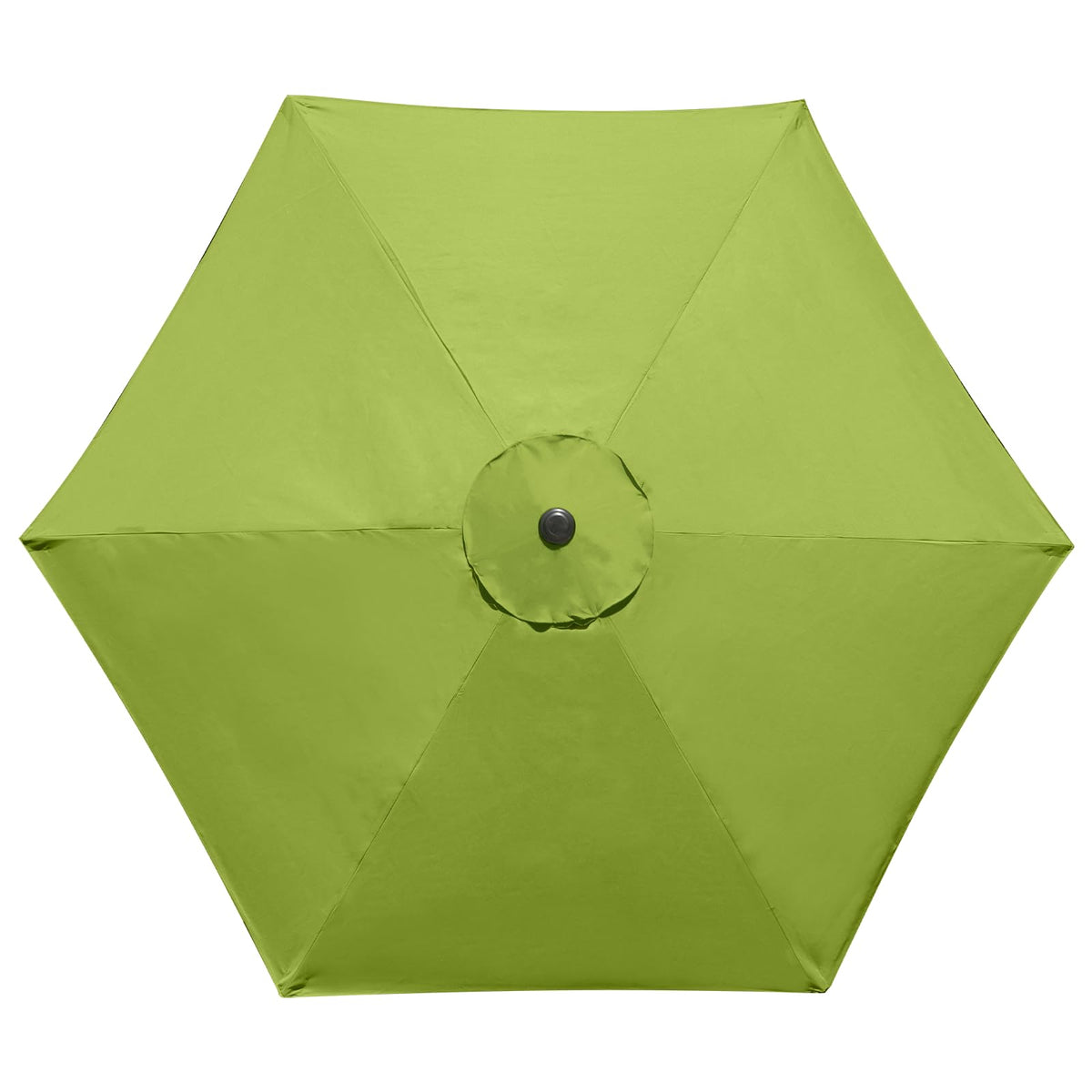 YOUGE OUTDOOR 9ft canopy for sage green 6-rib umbrellas offers universal fit and UV protection.