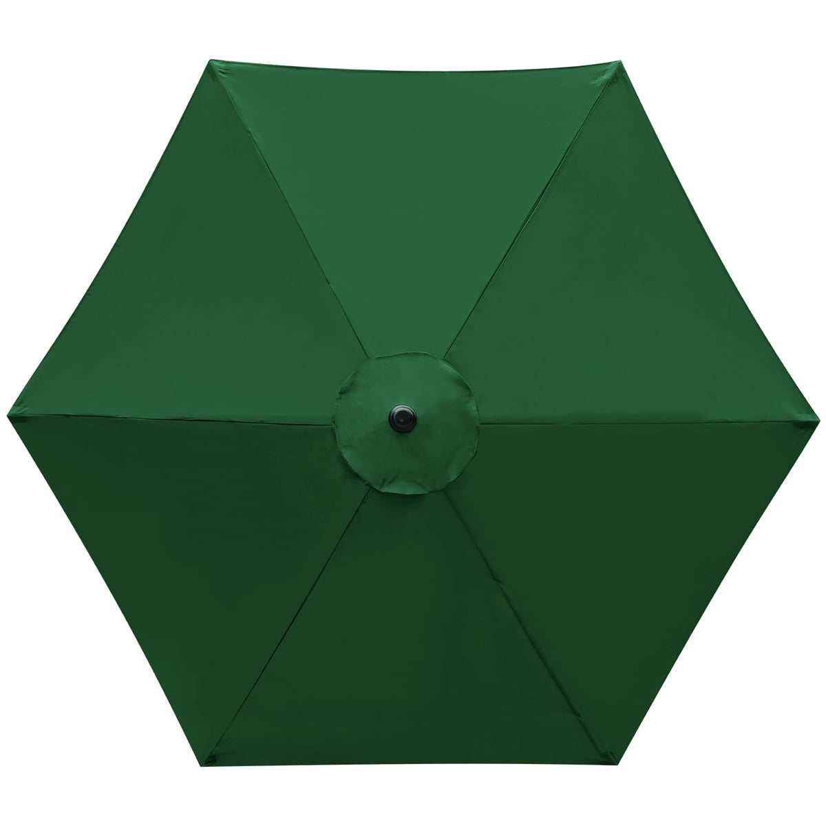 YOUGE OUTDOOR 9 ft canopy for 6-rib umbrella delivers UV protection and shade.