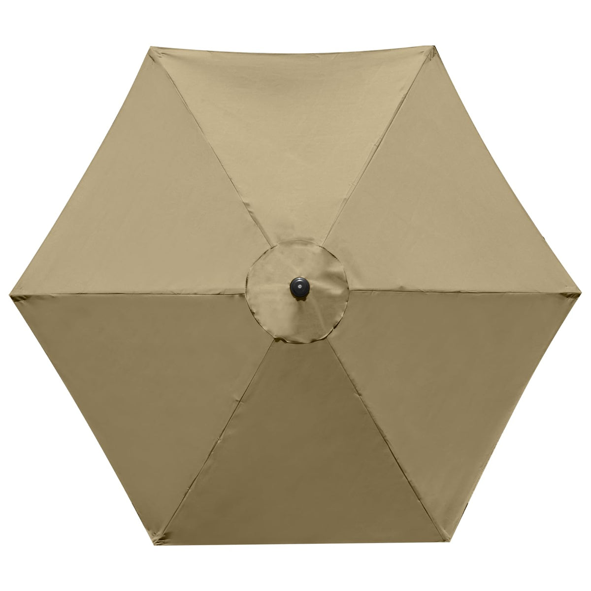 YOUGE OUTDOOR replacement canopy, side view, reinforced stitching for long-lasting durability.
