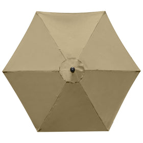 YOUGE OUTDOOR replacement canopy, side view, reinforced stitching for long-lasting durability.