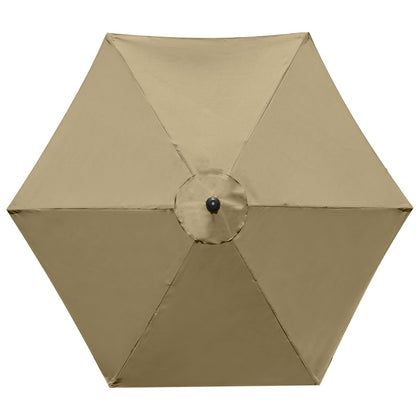 YOUGE OUTDOOR replacement canopy, side view, reinforced stitching for long-lasting durability.