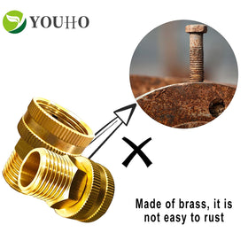 YOUHO rubber-pad detail shows cushioned seal for a snug, leak-free connection.