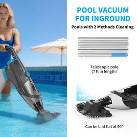 Youhou removable vacuum head and nets simplify maintenance tasks