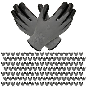 YOUKE OLA 120-pair garden gloves pack for bulk gardening tasks.