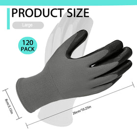YOUKE OLA garden gloves provide grip in dry and wet conditions for precise handling