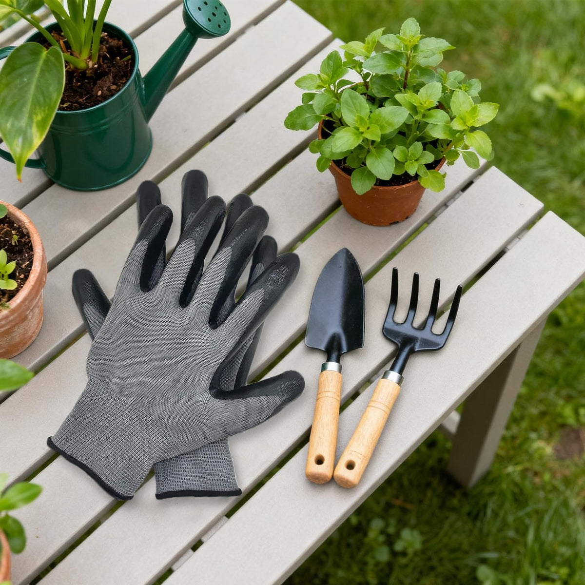 YOUKE OLA garden and outdoor works gloves for versatile use.