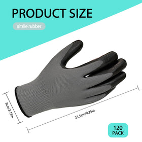 YOUKE OLA nitrile-coated gloves grip for secure handling.
