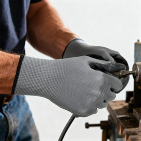 YOUKE OLA oil and water resistant coating helps handle wet work.