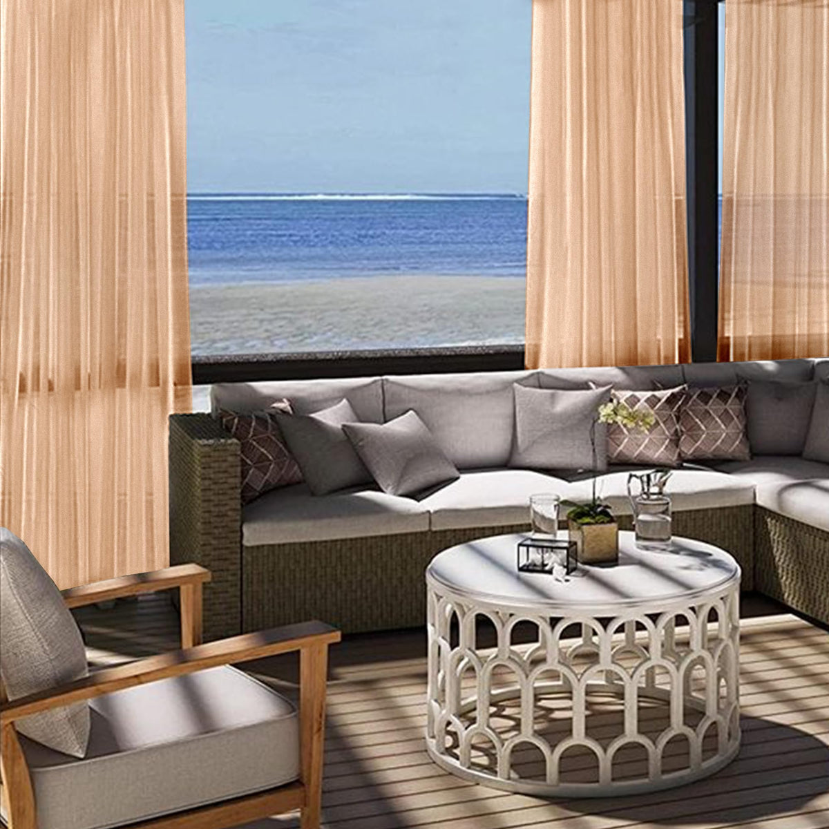 youleyar light-filtering design softens sun glare for comfortable rooms