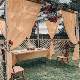 youleyar linen-look fabric provides airy texture while maintaining privacy