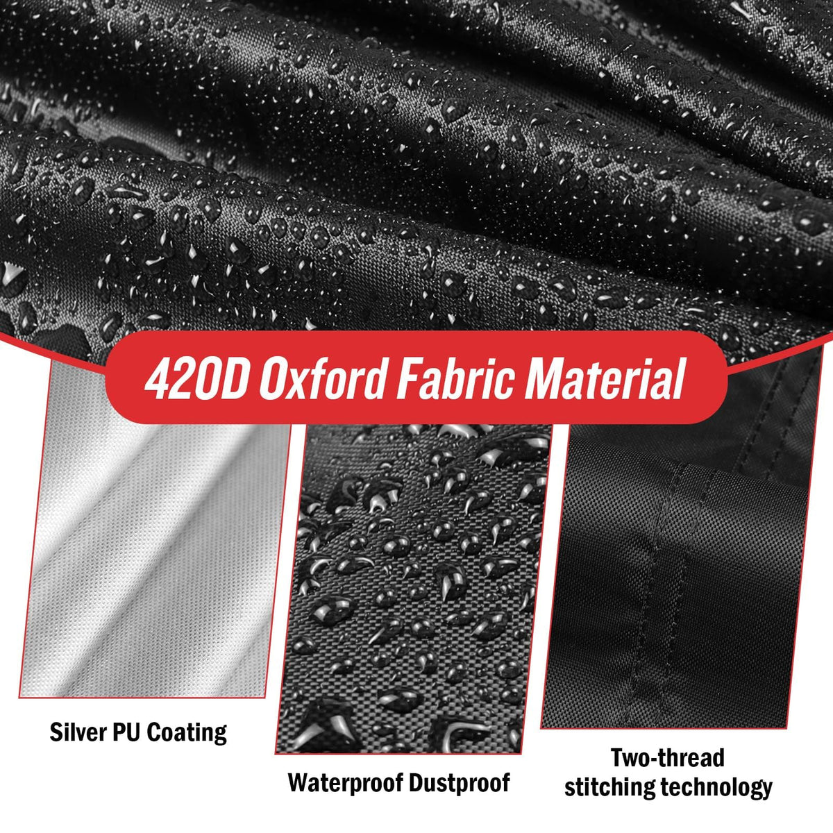 Air vents on Youlvy cover promote airflow and moisture control