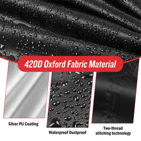 Air vents on Youlvy cover promote airflow and moisture control