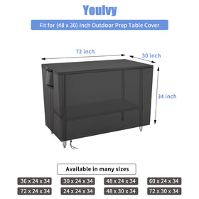 Youlvy windproof bottom with drawstring and locks prevents displacement.
