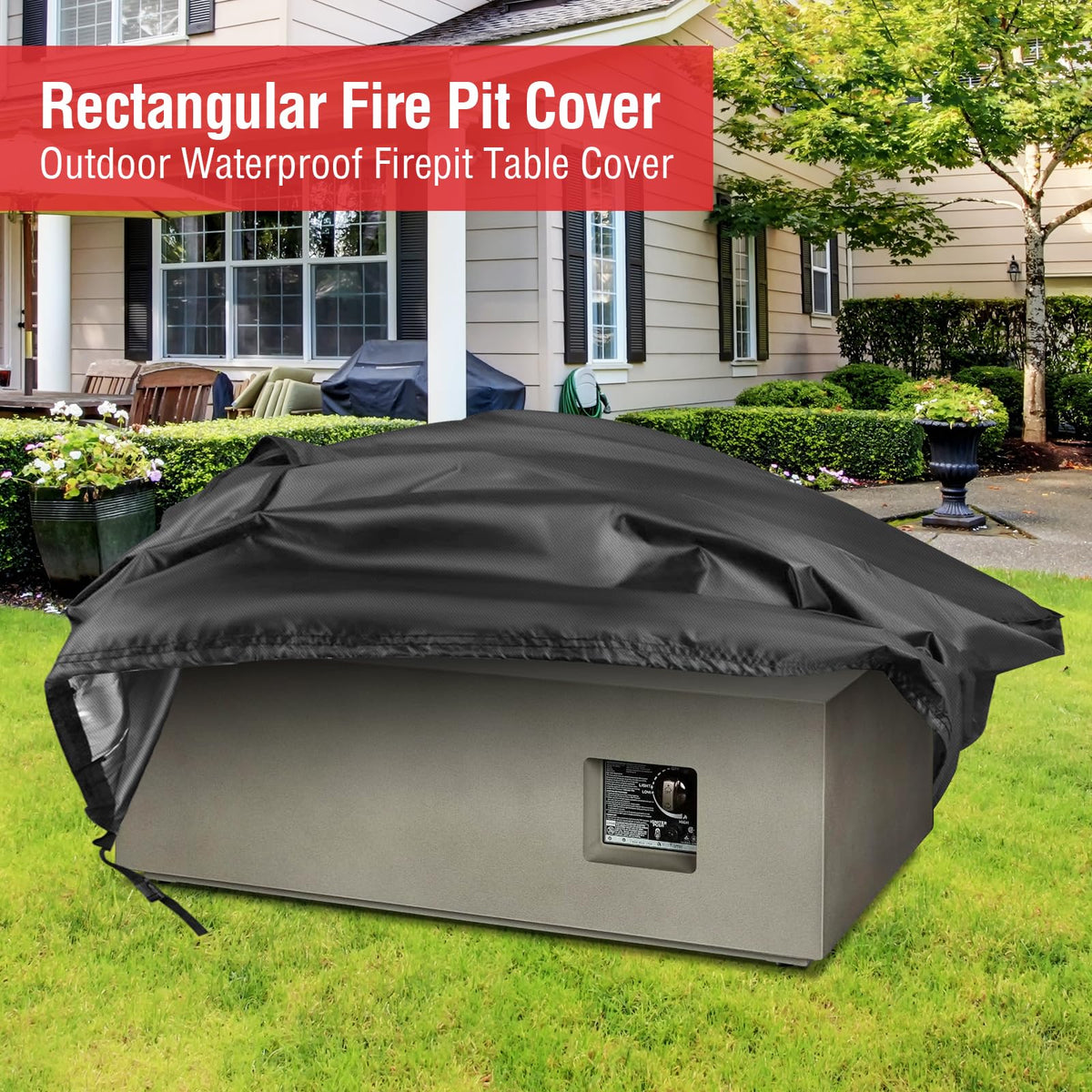 Youlvy vented design helps keep moisture out of the fire pit