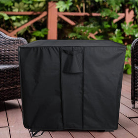 Youlvy fire pit cover is easy to clean and store