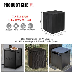 Youlvy cover with side handles for easy installation and removal.