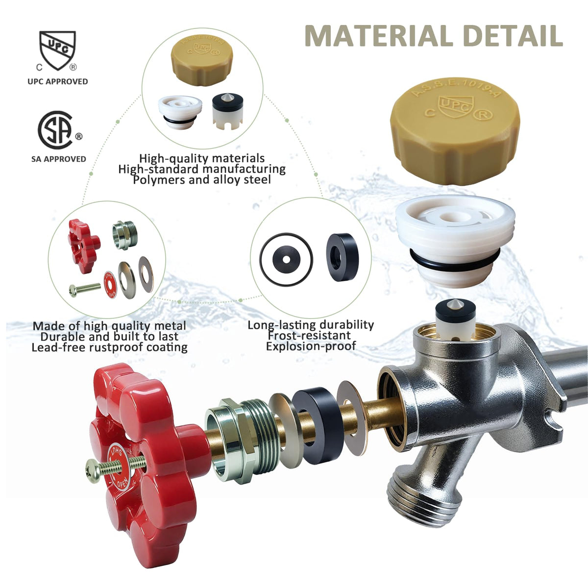 Young Dance vacuum breaker assembly highlighting durable components