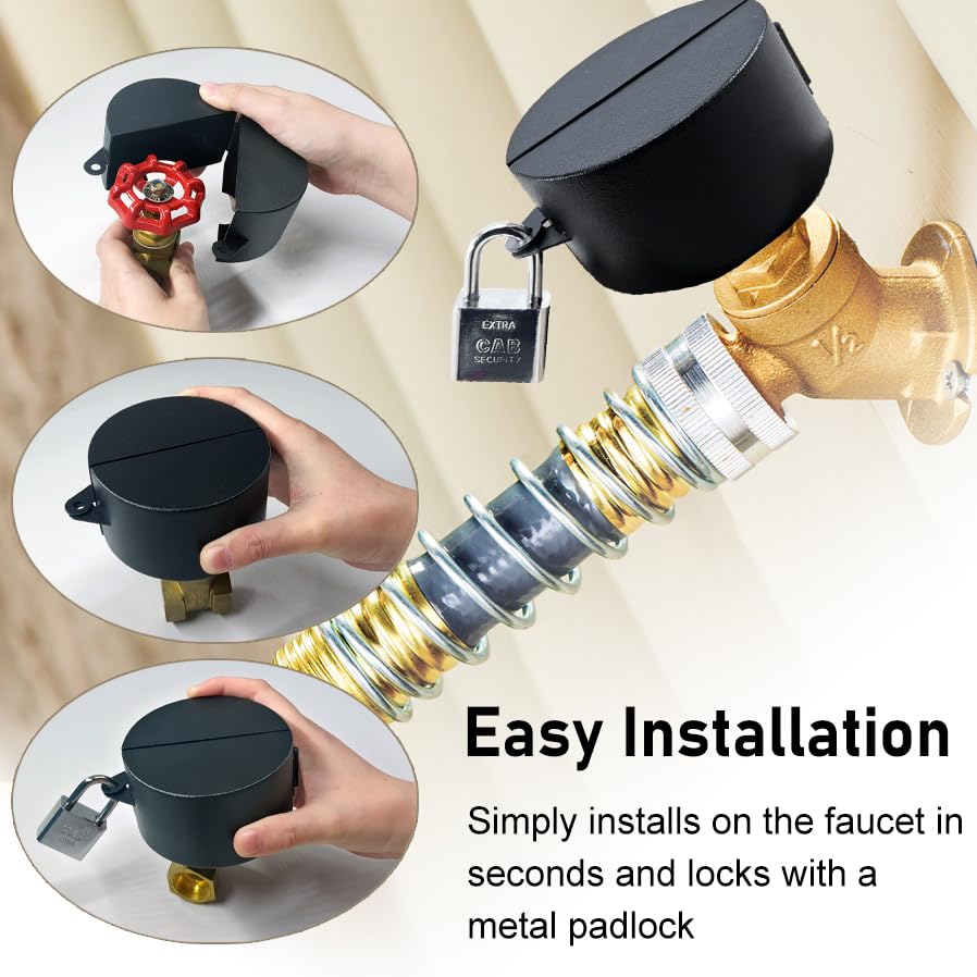 Young Dance valve lock assembly demonstrates quick locking with key access.
