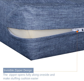 Youngseahome machine-washable cushion cover care with cold wash.