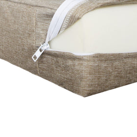 Youngseahome 24x24 cover fits standard cushions for a neat look.