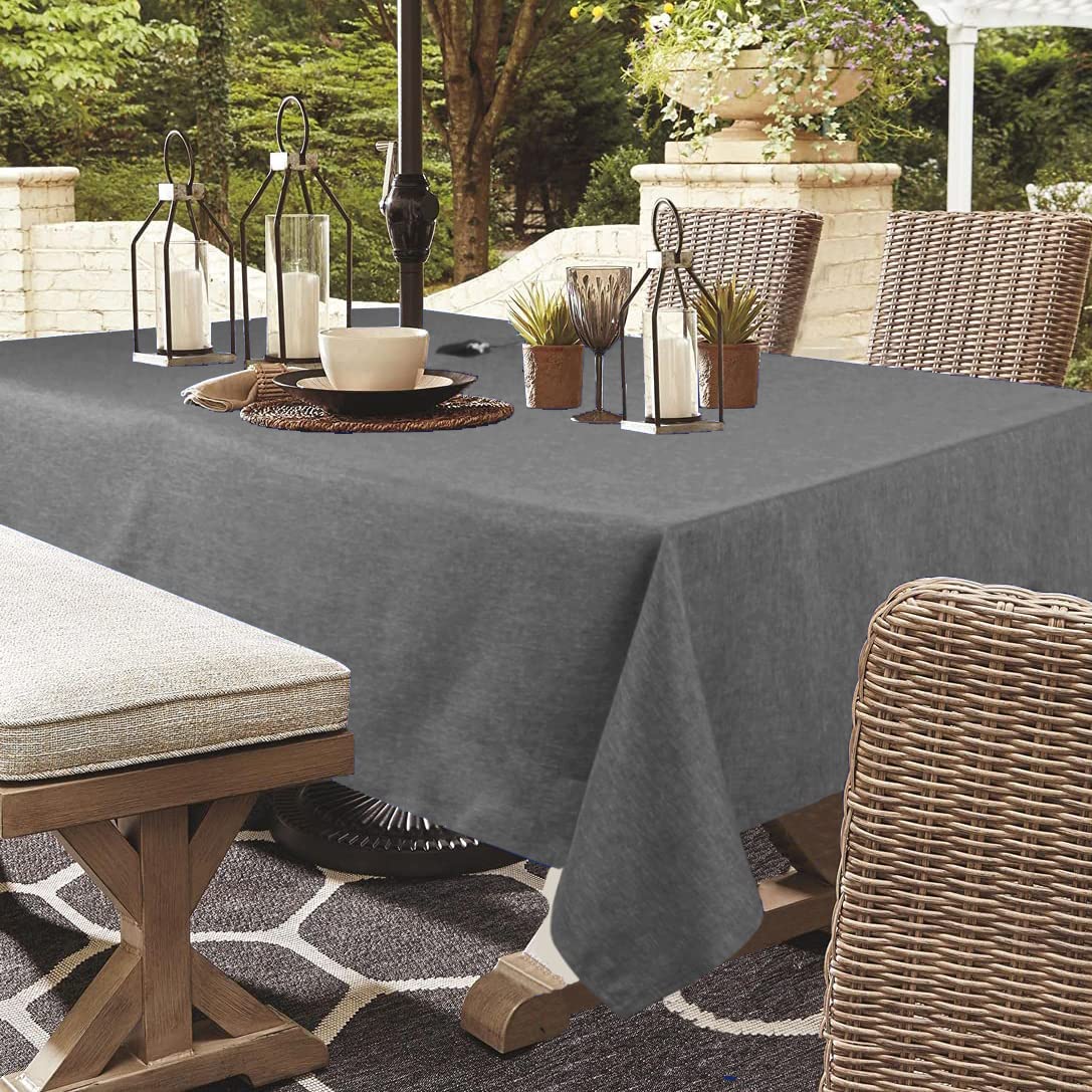 Youngseahome waterproof tablecloth close-up showing water beading