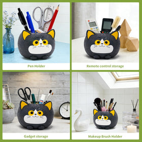 YOUOIVIA cat planter displayed on a shelf for cozy decor