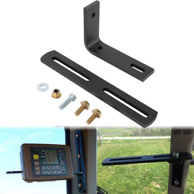 yourour BE23519 monitor mounting bracket attached to a tractor for clear display visibility