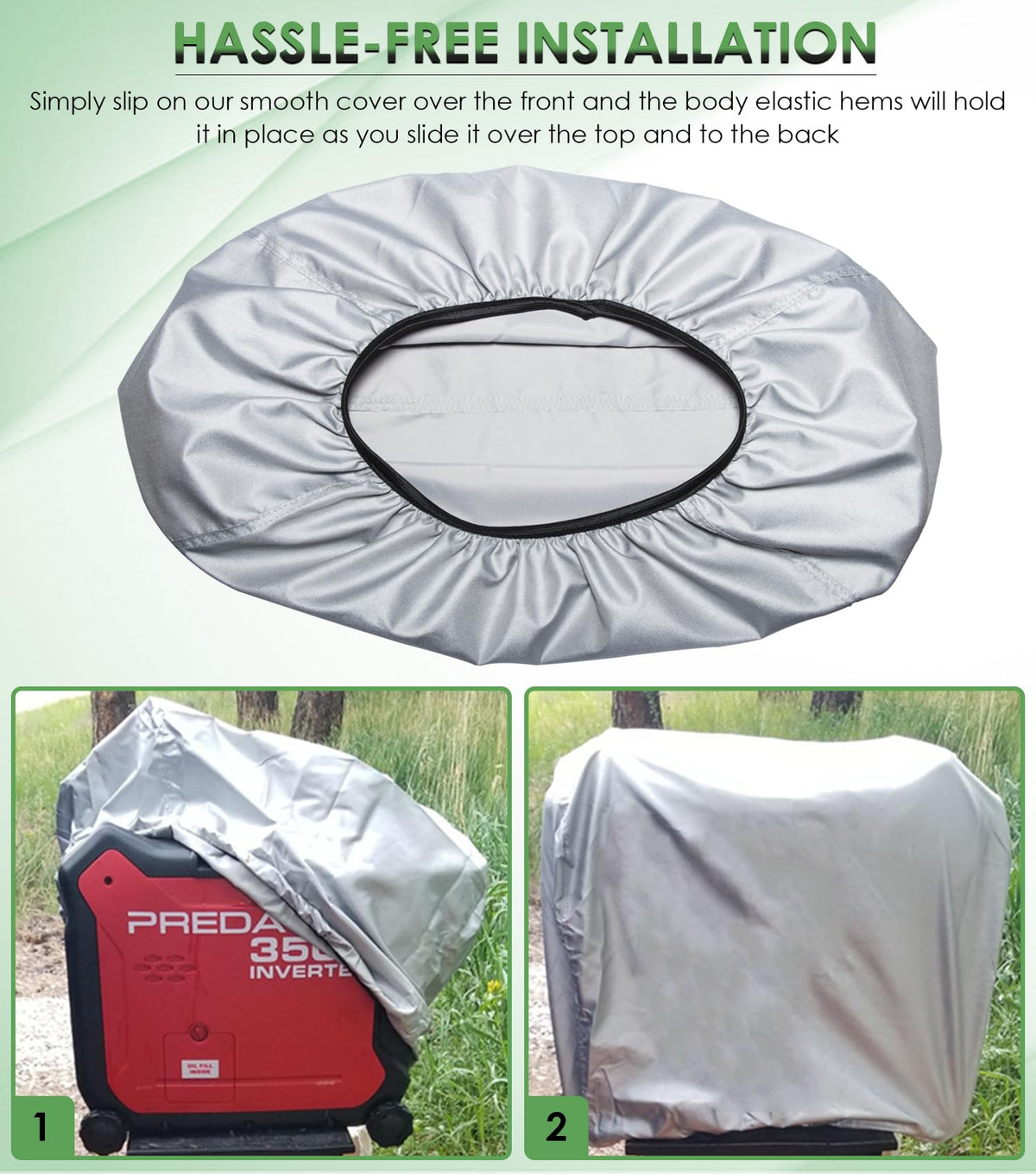 All-season protection for outdoor generators from Yoursme.