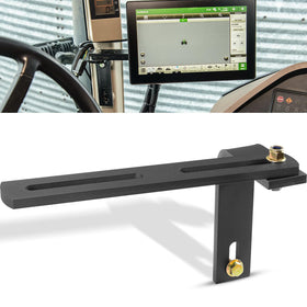 Yoursme BE23519 monitor bracket mounted on a tractor for easy viewing.