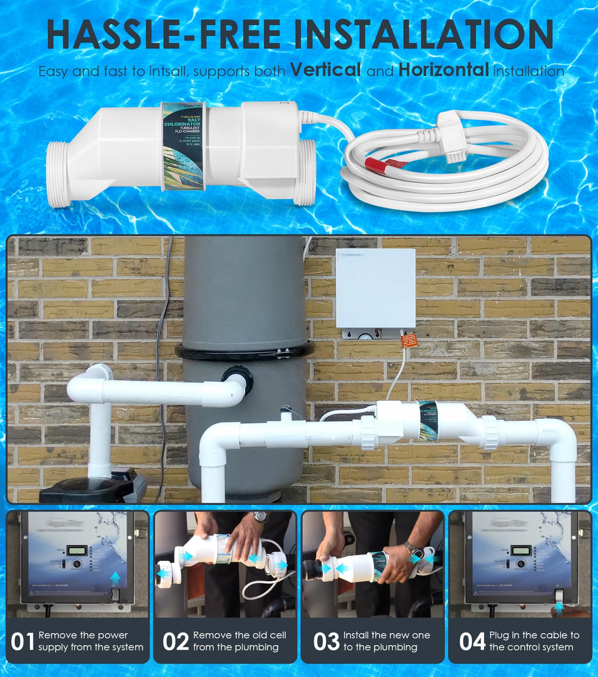 Heavy-duty enclosure protects Yoursme T-CELL-15-SWP against impact and wear