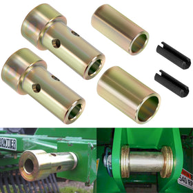 Yoursme TK95029 CAT 1 quick hitch bushing kit side view showing secure attachment compatibility with tractors.